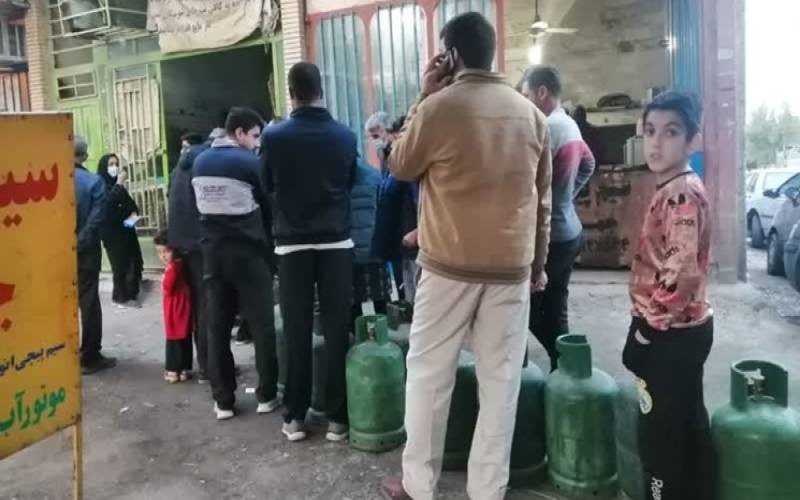 کمبود شدید گاز مایع در جنوب کرمان